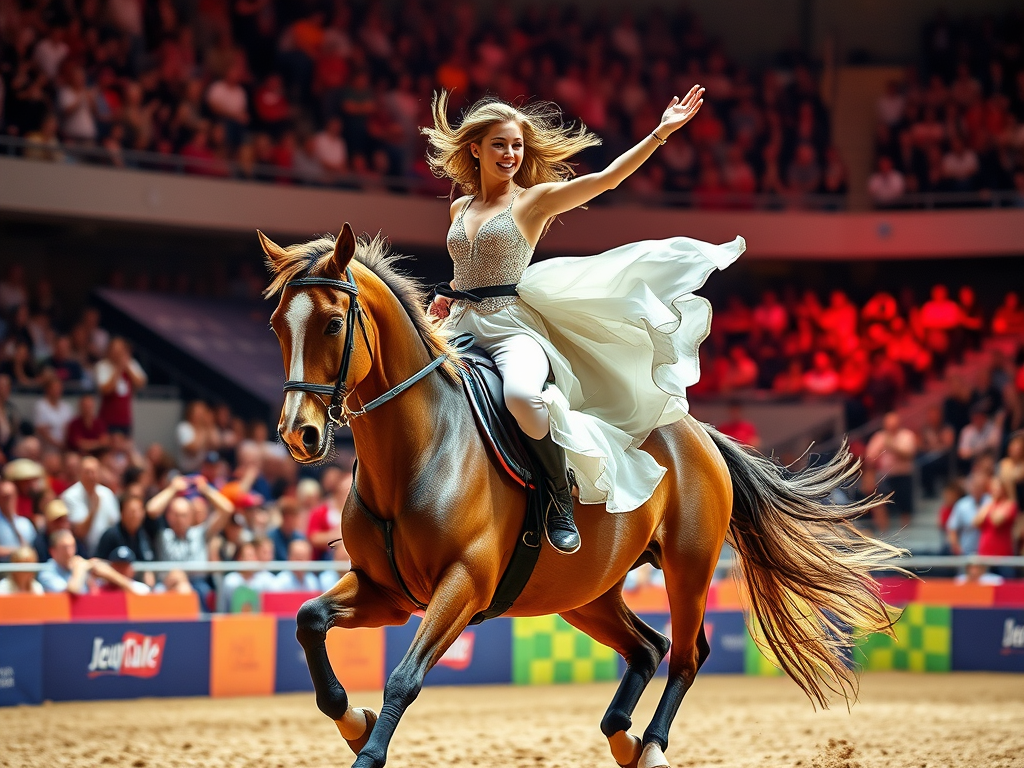 Horse Dancing Comes to the Arena